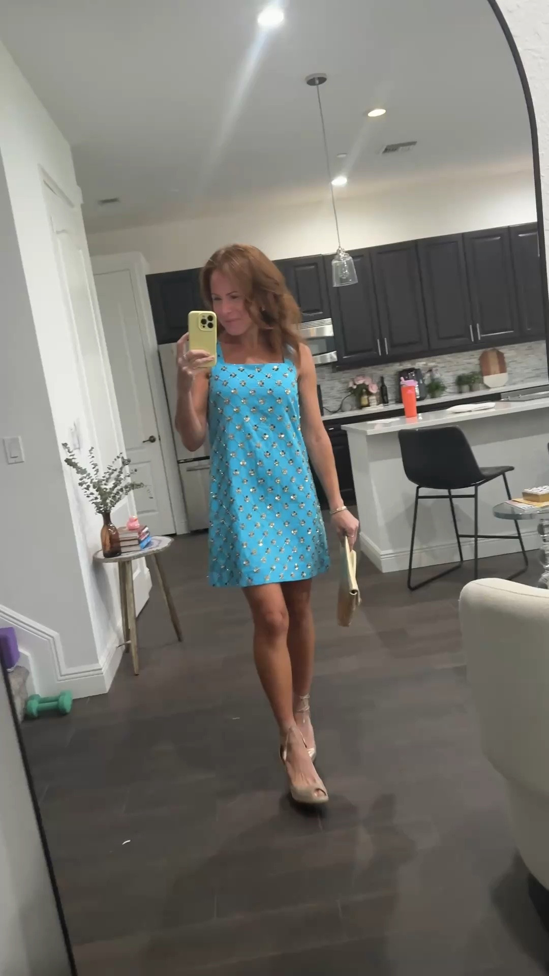 The most stunning sequin shift dress for vacation, palm beach events. Size down - wearing 00.

#LTKOver40 #LTKPetite #LTKWedding