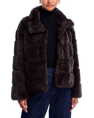 AQUA Faux Fur Jacket - Exclusive  | Bloomingdale's Women | Bloomingdale's (US)