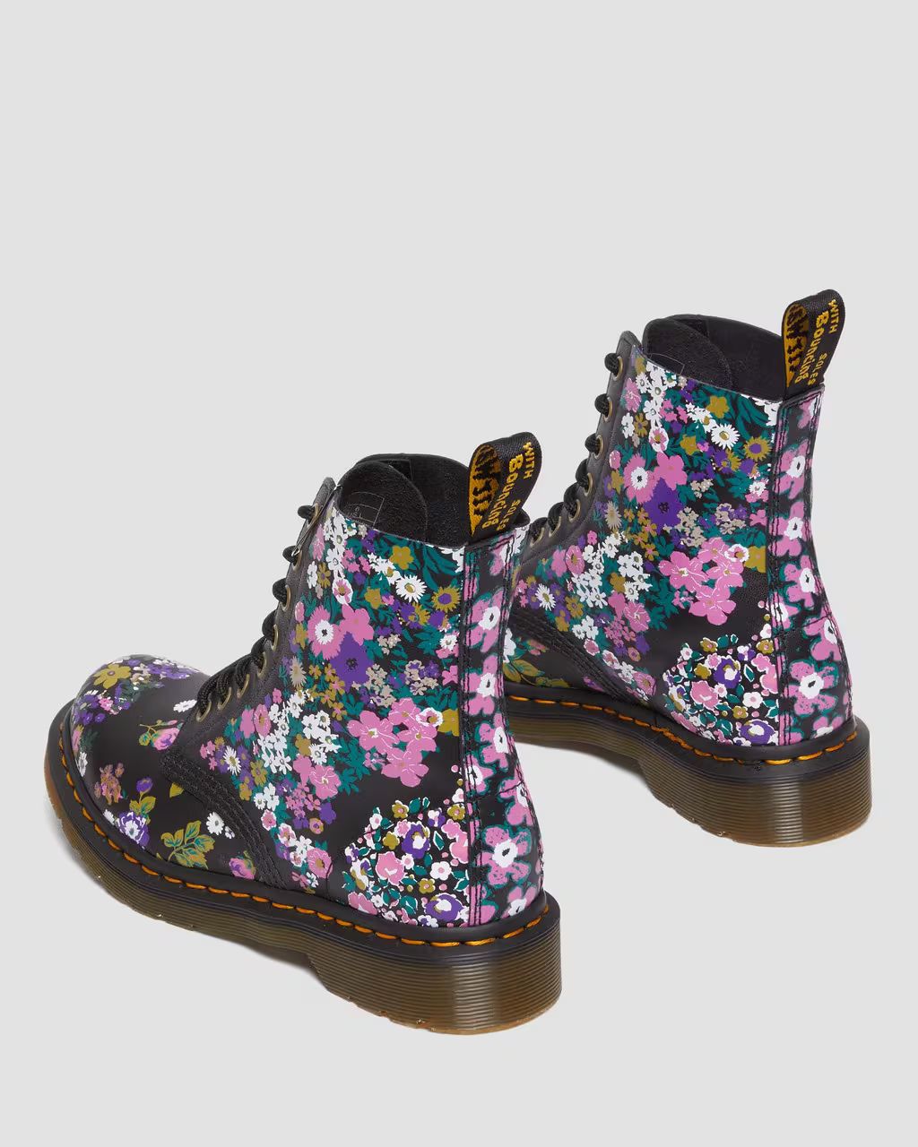 1460 Pascal Women's Vintage Floral Leather Lace Up Boots | Dr. Martens