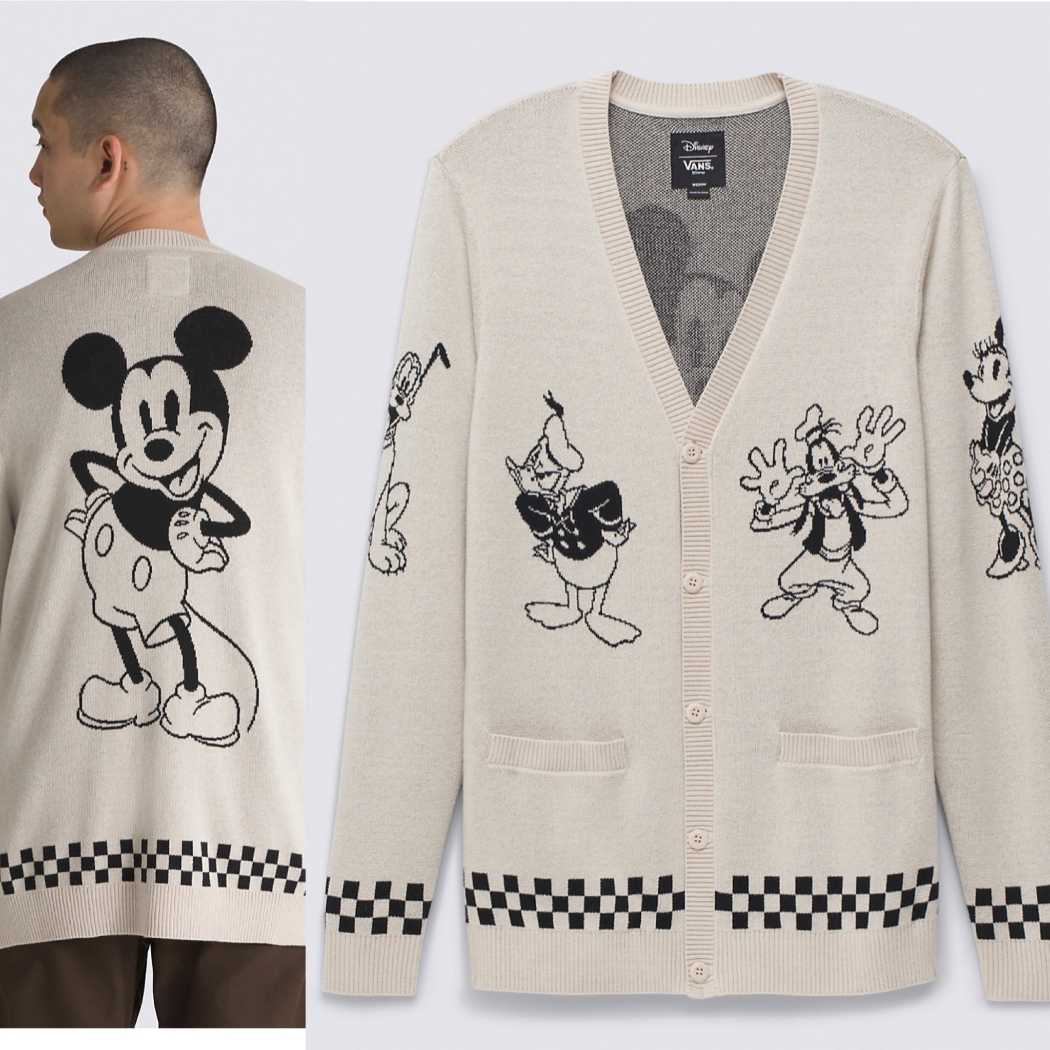 Vans mickey mouse clearance sweater