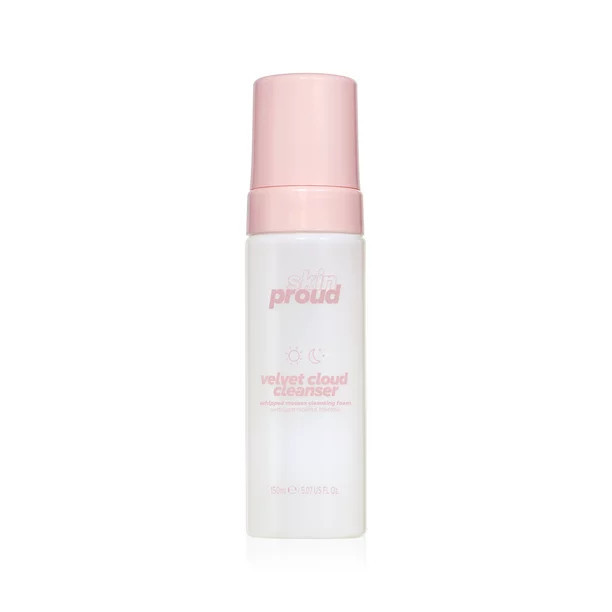 Skin Proud Velvet Cloud, Foaming Facial Cleanser, 100% Vegan, 5.07 fl oz - Walmart.com | Walmart (US)