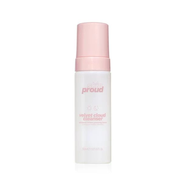 Skin Proud Velvet Cloud, Foaming Facial Cleanser, 100% Vegan, 5.07 fl oz - Walmart.com | Walmart (US)