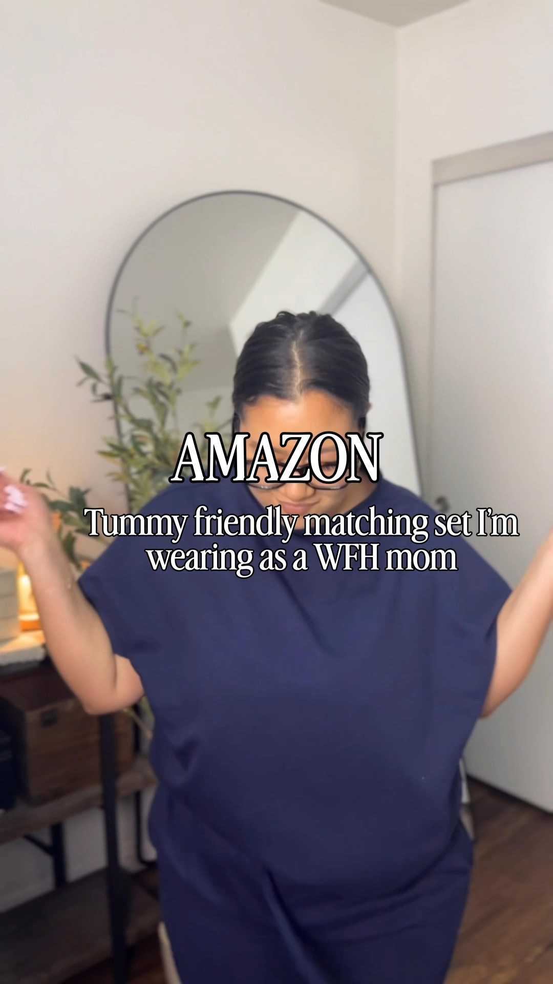 I have been obsessed with this matching set. I’ve been wearing it on repeat. I love the collar detail, elevates the look, love the longer sleeves when I don’t want to show my arms, and it’s super tummy friendly. 

Matching set- large / great quality and super comfortable 

Casual outfit 
Spring outfit 
Midsize outfit 
Midsize fashion 
WFH outfit 
Travel outfit 
Airport outfit 
Comfy outfit 
Mom outfit 

#LTKMidsize #LTKootd #LTKmomlife