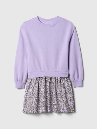 Kids Oversized Sweatshirt Dress | Gap Factory