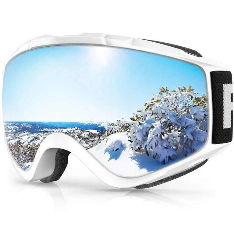 Findway Ski Goggles Over Glass, 100% UV Protection OTG Snow/Snowboard Goggles for Women, Men & Yo... | Walmart (US)