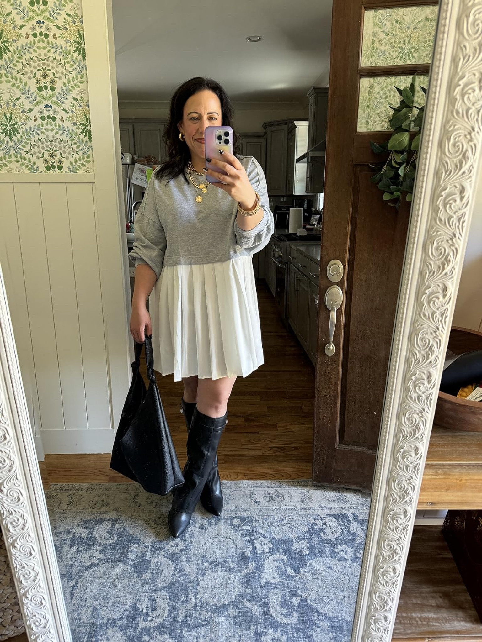 Midsize fall outfit inspo! Wearing a size large in the dress!

Fall outfit inspo, midsize fall fashion, midsize outfit inspo, fall dresses, fall fashion, everyday style

#LTKStyleTip #LTKSeasonal #LTKMidsize