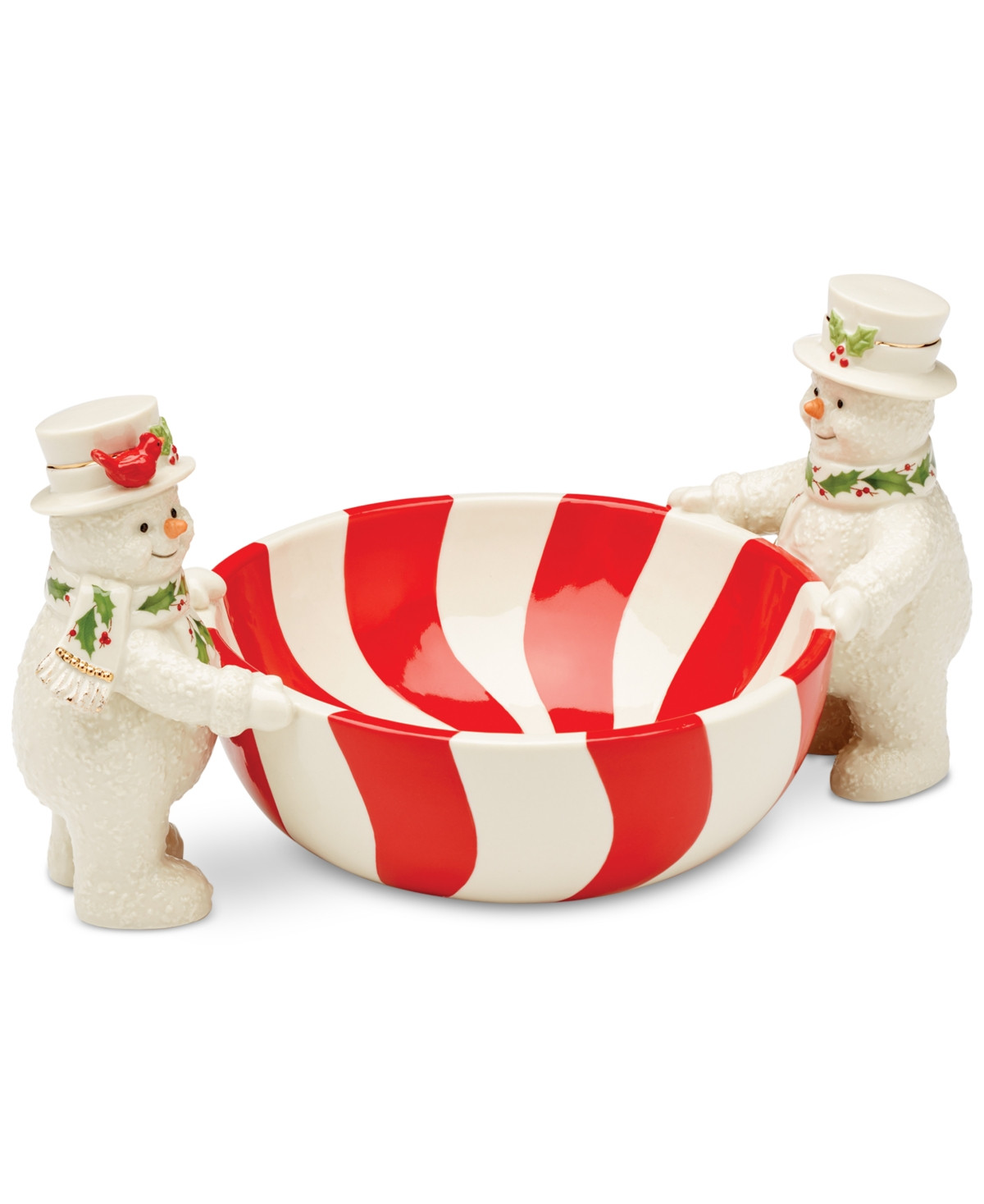 Lenox Happy Hollydays Treat Bowl - Ivory | Macy's