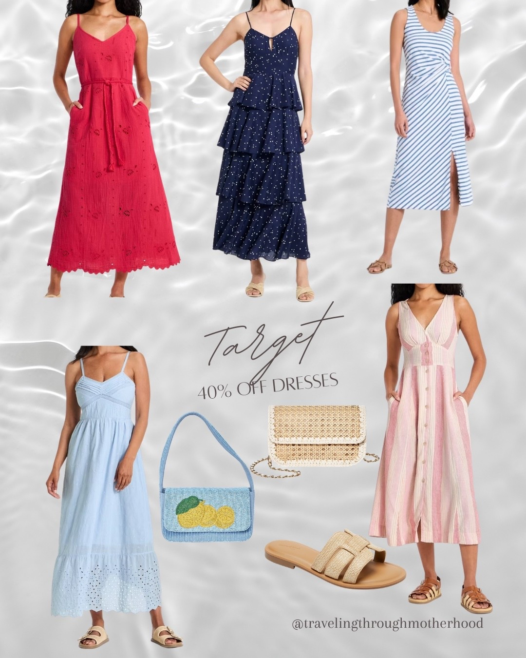 Target sale alert! 
Dresses are 40 % off this week along with 30% off select bags and shoes. I’m posting my favorites from the sale!

#LTKPetite #LTKMidsize #LTKmomlife
