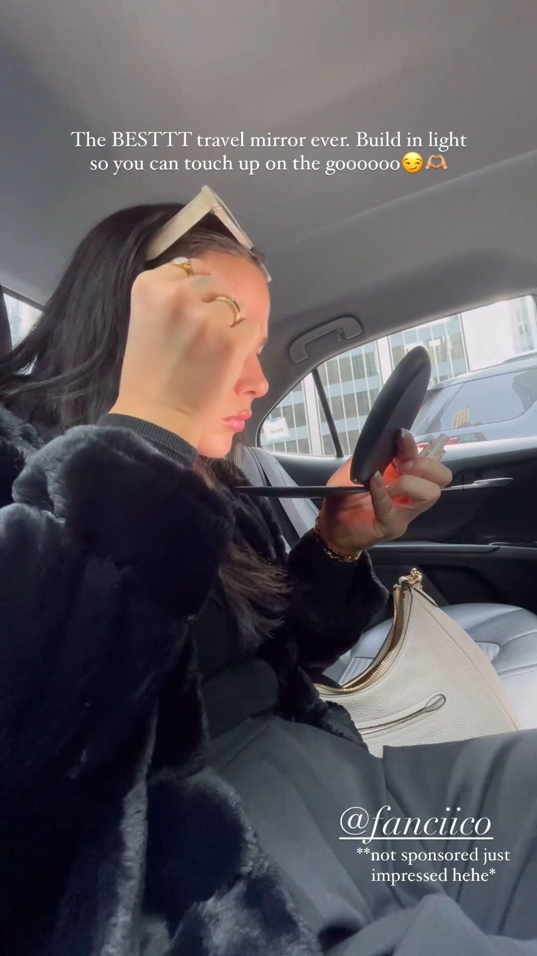 Travel makeup mirror with LED lights✨

#LTKitbag #LTKbeauty #LTKtravel