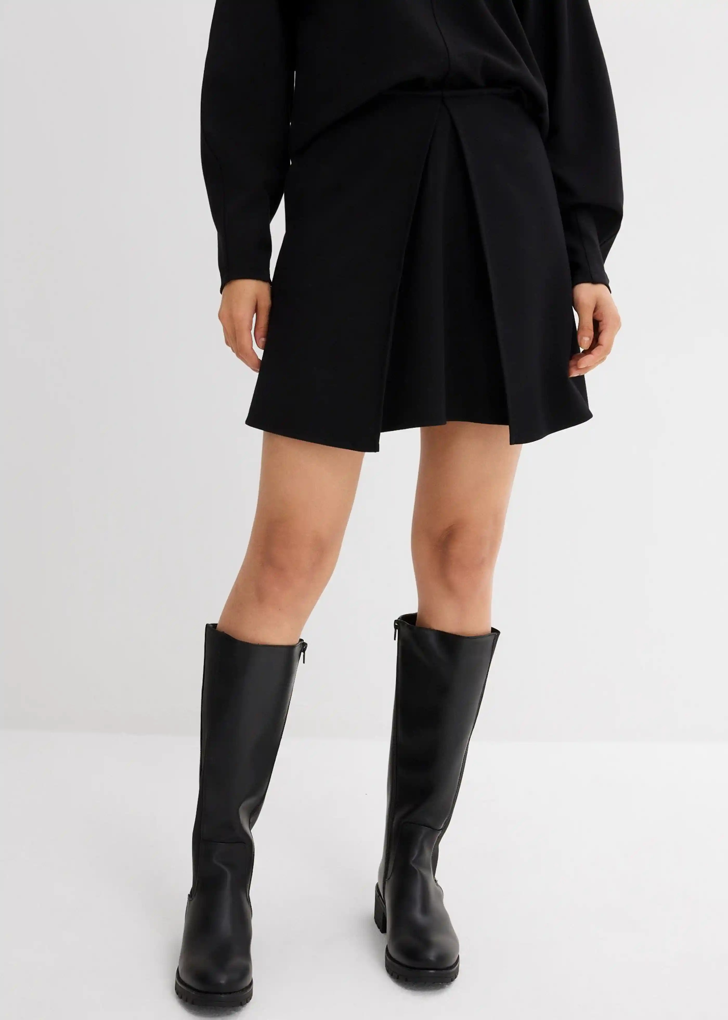 Minirock aus bequemen Punto di Roma | Bonprix DE