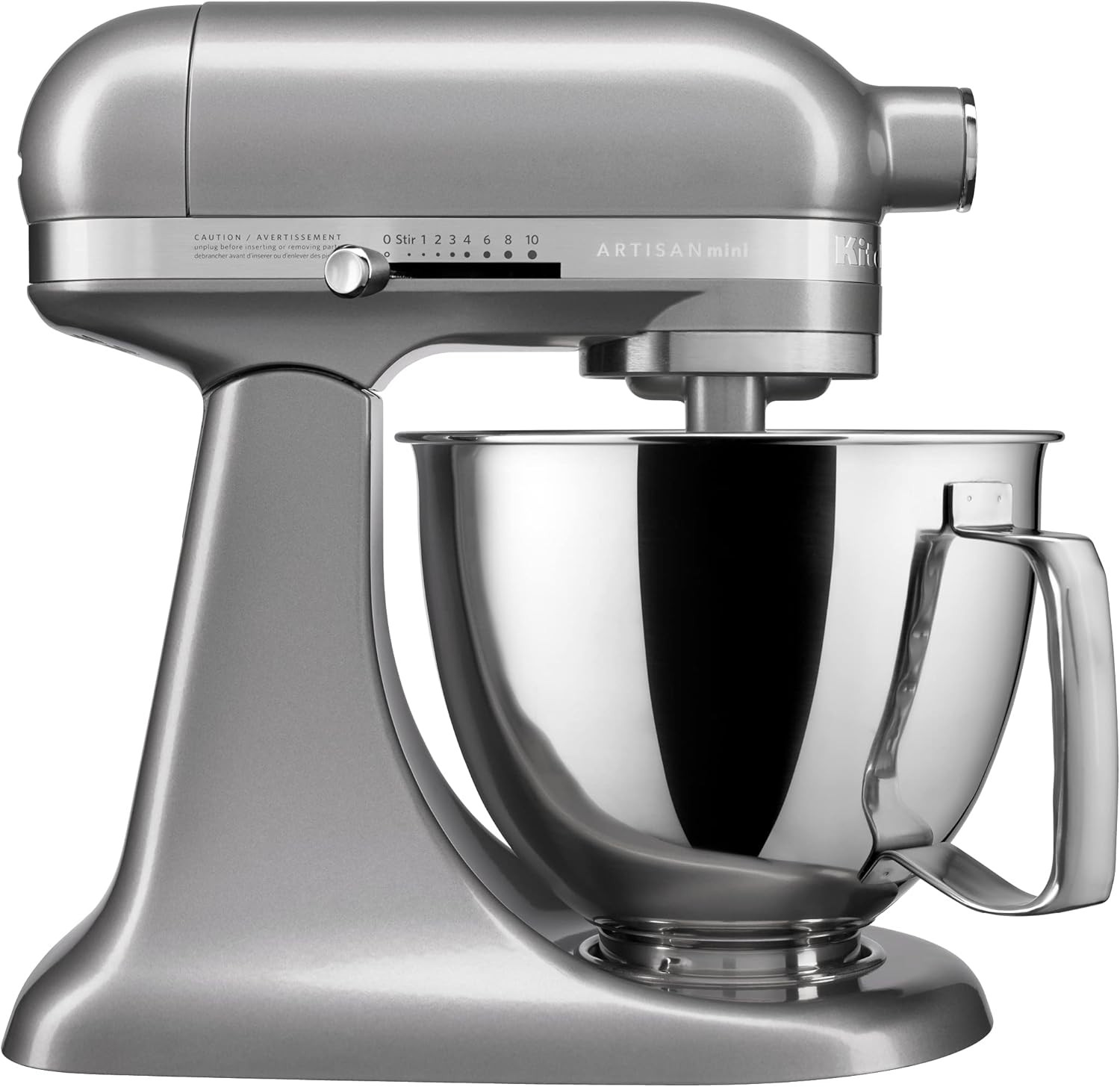 KitchenAid Artisan Mini 3.5 Quart Tilt-Head Stand Mixer - KSM3316X - Contour Silver | Amazon (US)