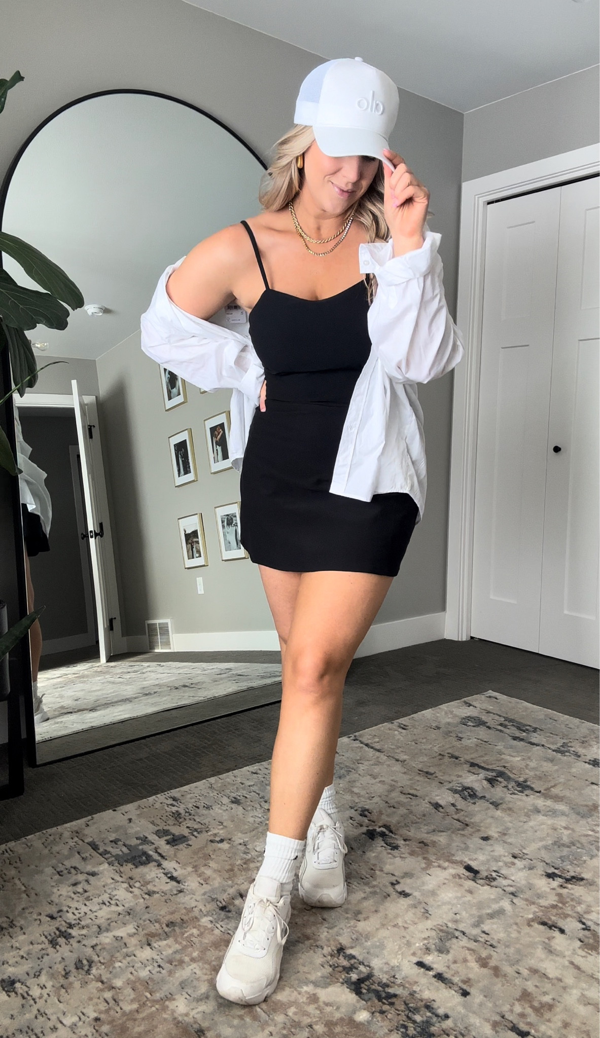 Casual outfit inspo 

Dress: L (Alo) 
Button down: L
Shoes: TTS

#LTKfit #LTKcurves #LTKstyletip