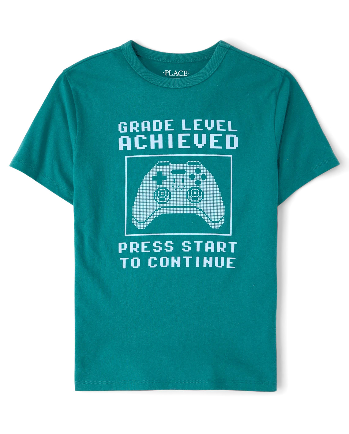 Boys School Video Game Graphic Tee - green | The Children's Place