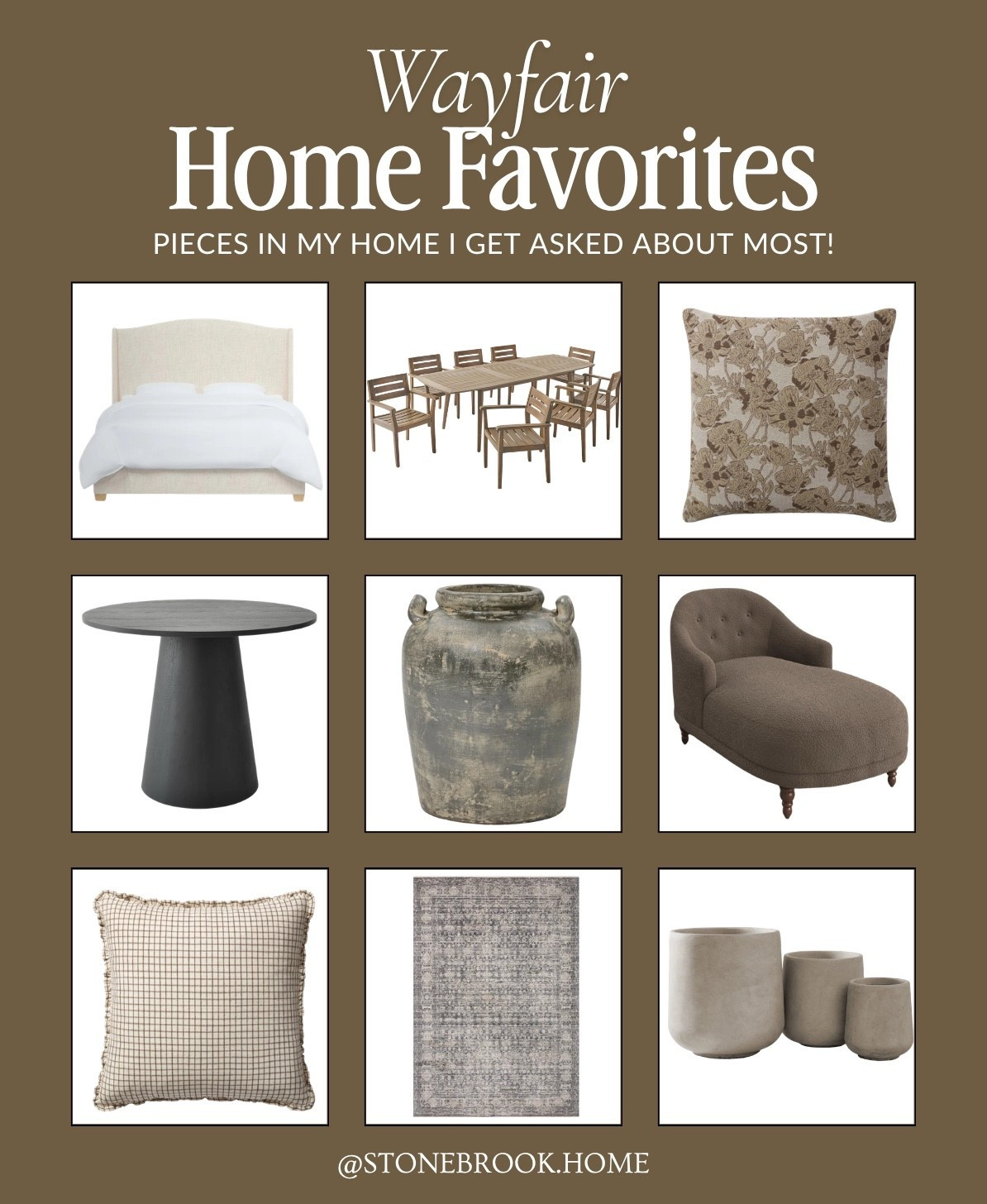 #Ad #Wayfair @Wayfair #WayfairPartner

Rounding up outdoor and living sets for beautifully styled spaces in my home.

Living room, outdoor dining, bedroom furniture, bed frame, arched bed frame, bedroom furniture, outdoor set, living room furniture, Wayfair decor, nesting tables, wood bench, clever chair, brown chair, console table, dark wood furniture 

#LTKSaleAlert #LTKSeasonal #LTKHome