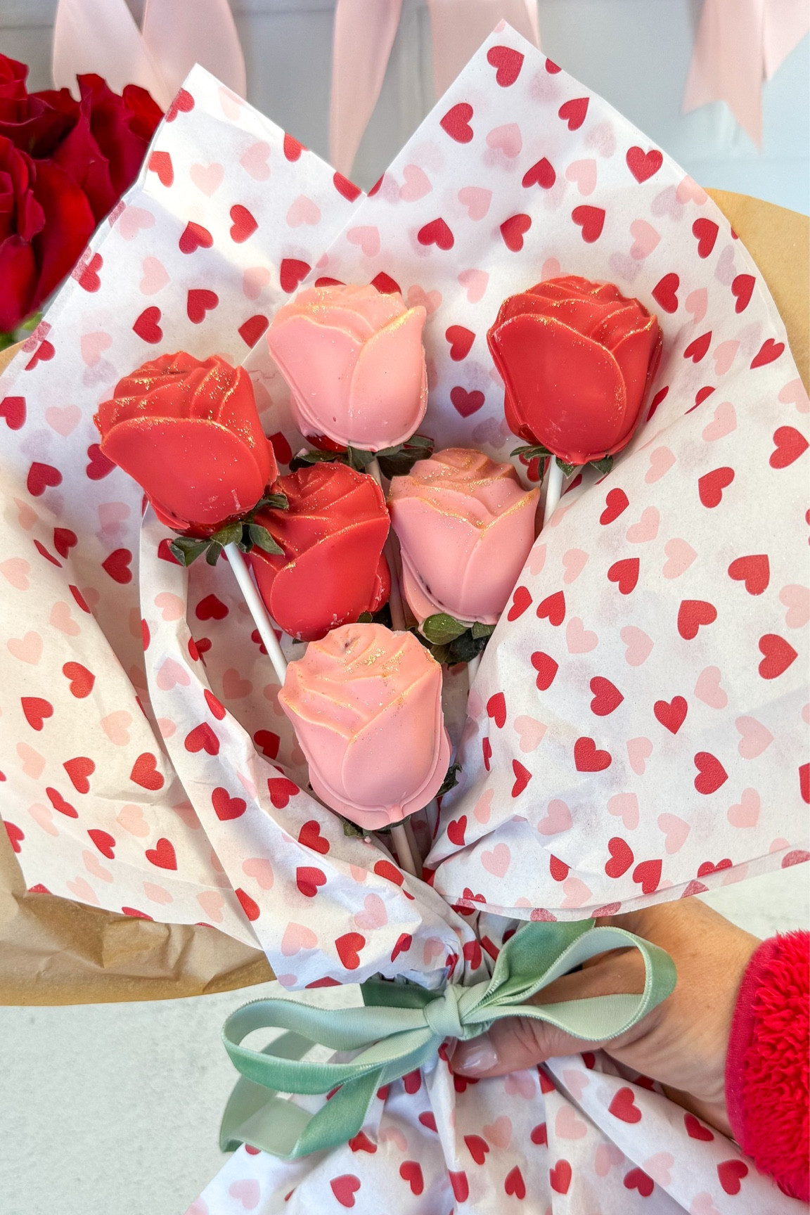 Chocolate covered roses bouquet for Valentine’s Day!  

#chocolateroses

#LTKSeasonal #LTKHome #LTKGiftGuide