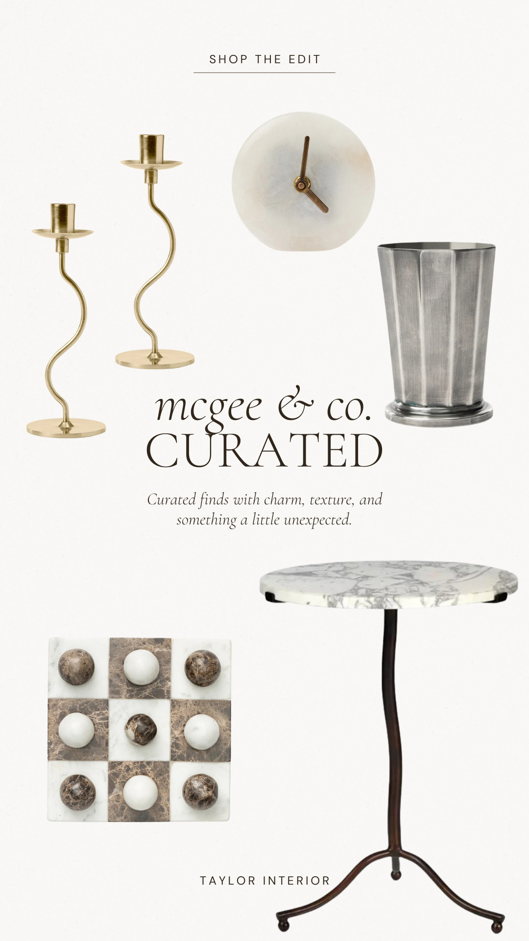 Not your usual McGee & Co. finds — I pulled together a few standout pieces that feel a little more unexpected, a little less seen. Subtle details, sculptural forms, and textures that set them apart.  

 McGee & Co., unique furniture finds, sculptural furniture, subtle details, textured pieces, natural wood tones, timeless furniture, designer home decor, neutral interiors, artisan craftsmanship, statement pieces, modern traditional style, organic shapes, elevated home finds, cozy minimalist, curated spaces, warm neutrals


#LTKHome #LTKFindsUnder50 #LTKFindsUnder100