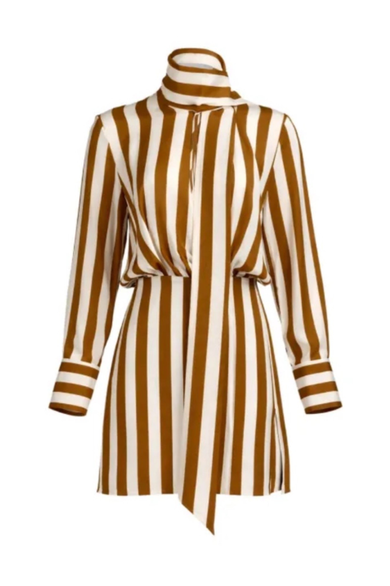 Fancy Friday! Silvia Tcherassi “Imelda” striped mini dress ($1,490) available at @farfetch