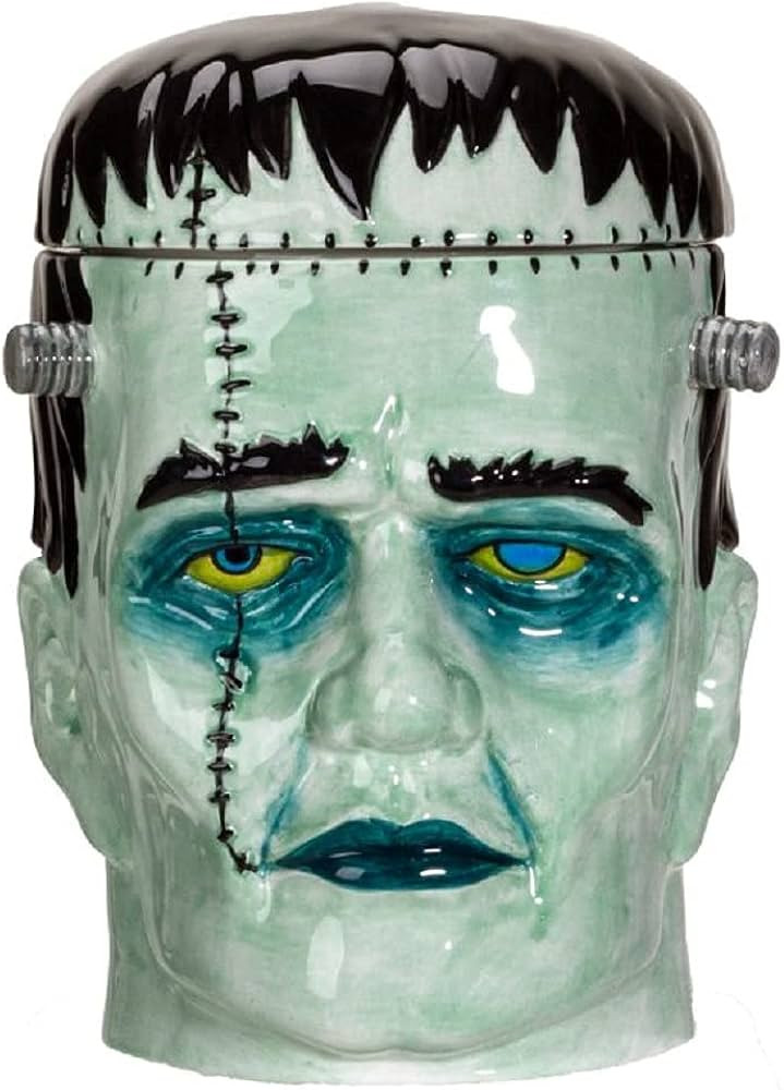 Pacific Giftware Frankenstein Head Ceramic Cookie Jar | Amazon (US)