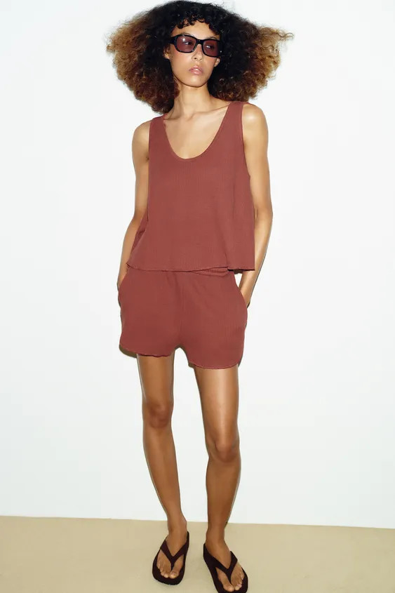 TEXTURED SHORTS | Zara UK