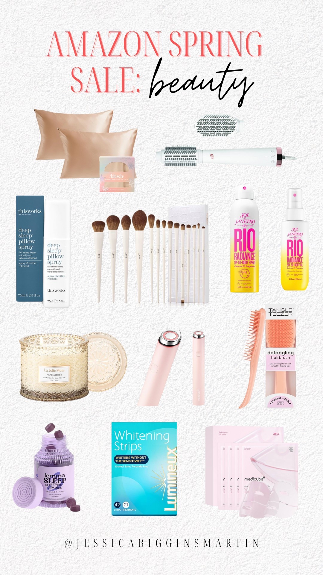 Amazon Spring Sale: BEAUTY 

Wellness, skincare, makeup, hair, vacation, travel, sleep 

#LTKBeauty #LTKSaleAlert #LTKFindsUnder50