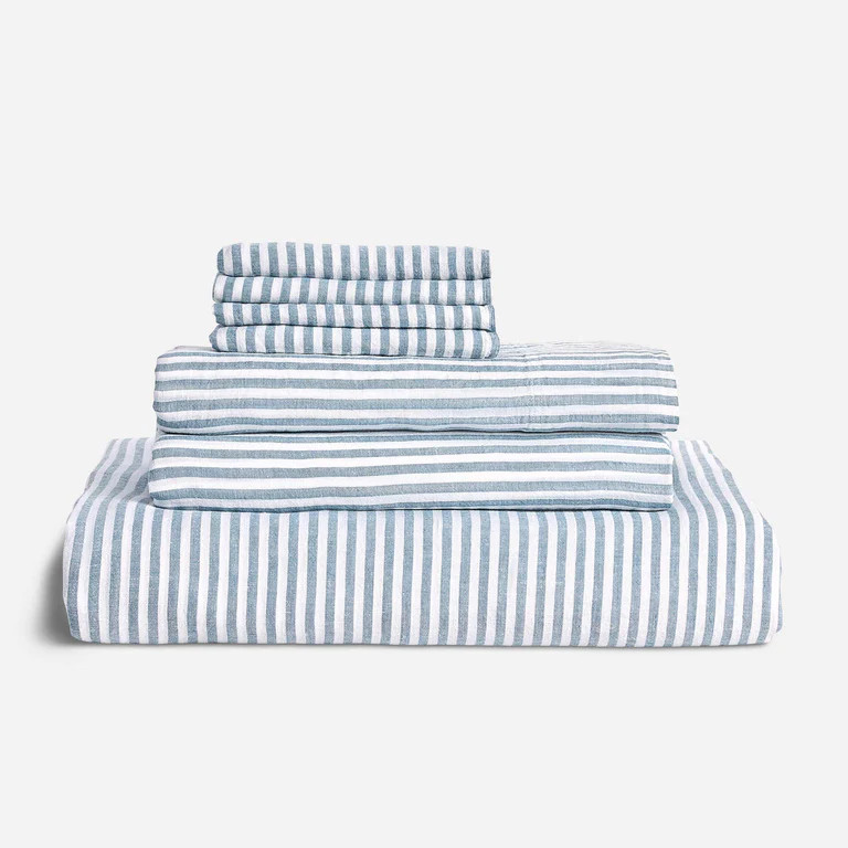 Washed European Linen Hardcore Sheet Bundle | Brooklinen