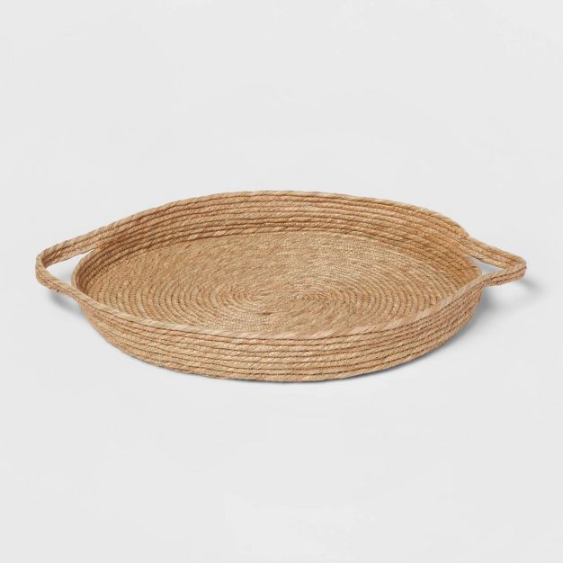 16" x 15" Seagrass Serving Tray - Threshold™ | Target