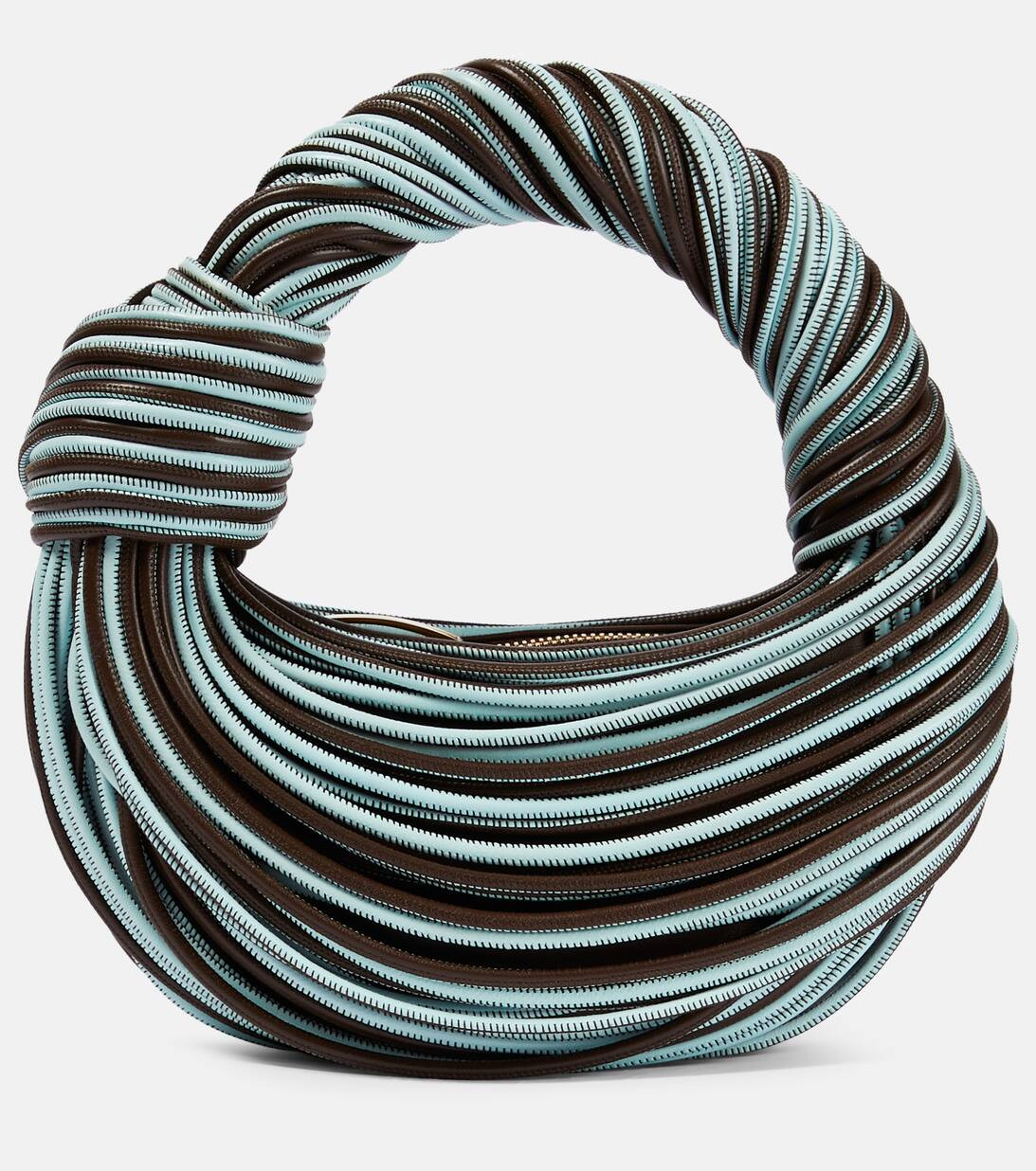 Tubular Jodie leather handbag | Mytheresa (UK)