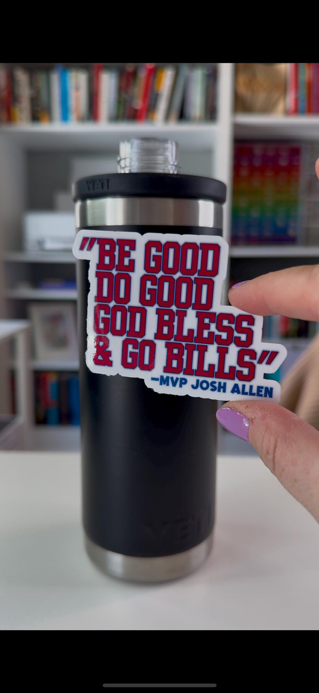Josh Allen MVP Sticker: Buffalo Bills Mafia Decal - Etsy | Etsy (US)