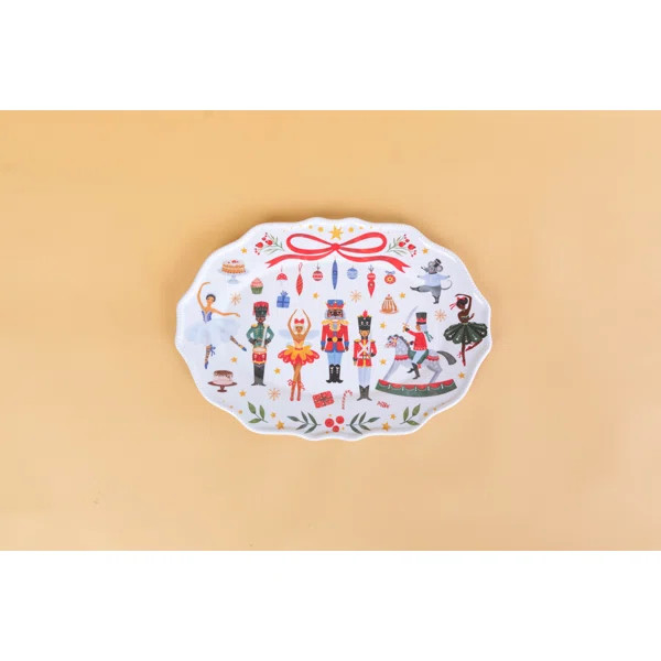 The Nutcracker Collection Nutcracker Platter | Wayfair North America