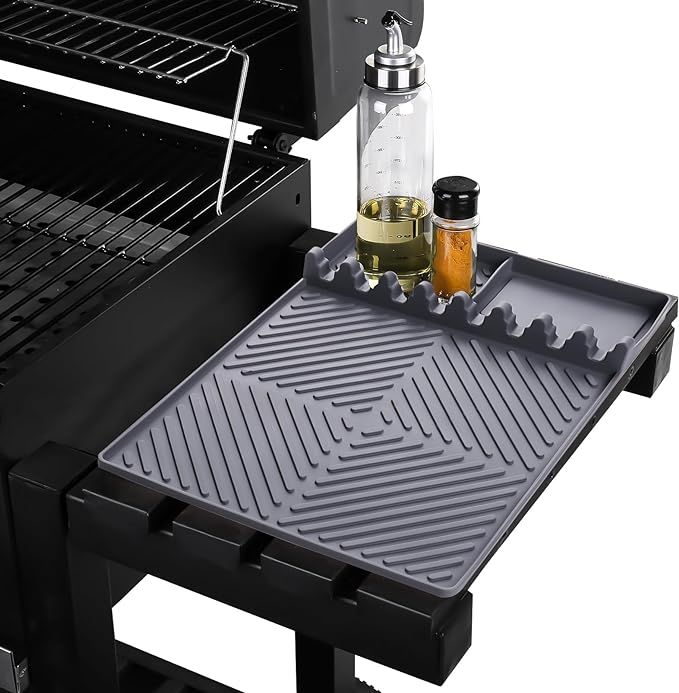 Grill Mat- Side Shelf Mat for Blackstone Silicone Grill Pad for Outdoor Grill Kitchen Counter Lar... | Amazon (US)