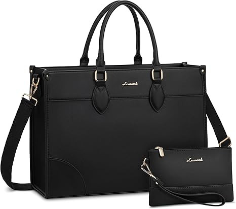 LOVEVOOK Laptop Bag for Women 17 lnch,Waterproof Laptops Tote Bags for Womens,Professional Work B... | Amazon (US)