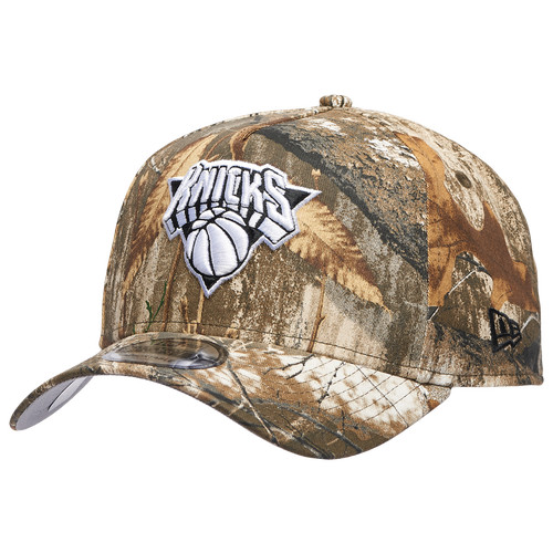 New Era Knicks 9FORTY A-Frame Realtree Cap - Adult | Champs Sports