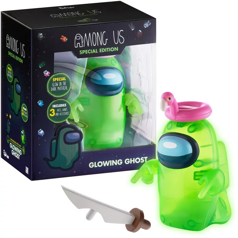 Among Us Glow in the Dark Ghost Action Figure in Blind Box Special Edition | Walmart (US)