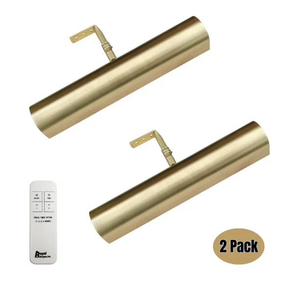 10.75'' Dimmable LED Wall Mounted Picture Light with Remote | Wayfair North America