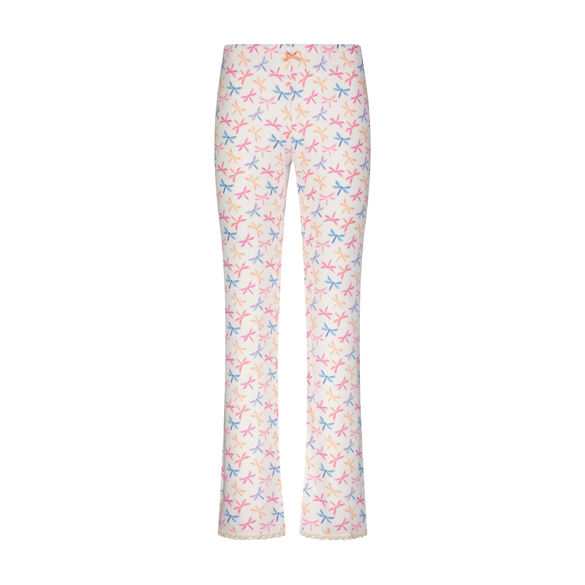 DRAGONFLY Print LONG PANT Hi Rise w Cluny | Polkadot England