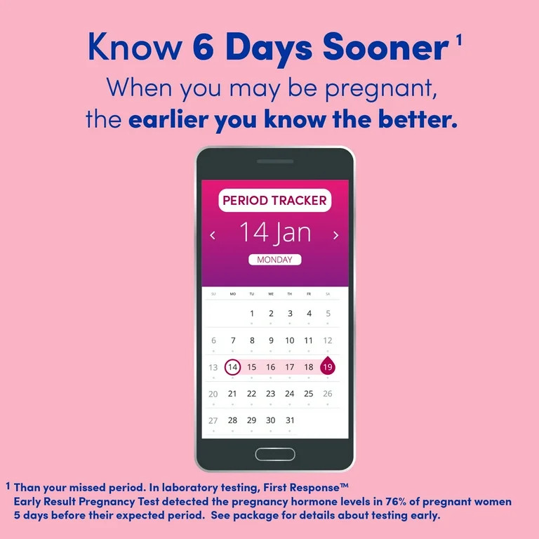 First Response Early Result Pregnancy Test, 2 Count | Walmart (US)