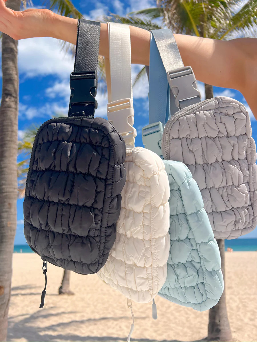 Quilted Belt Bag | KenzKustomz