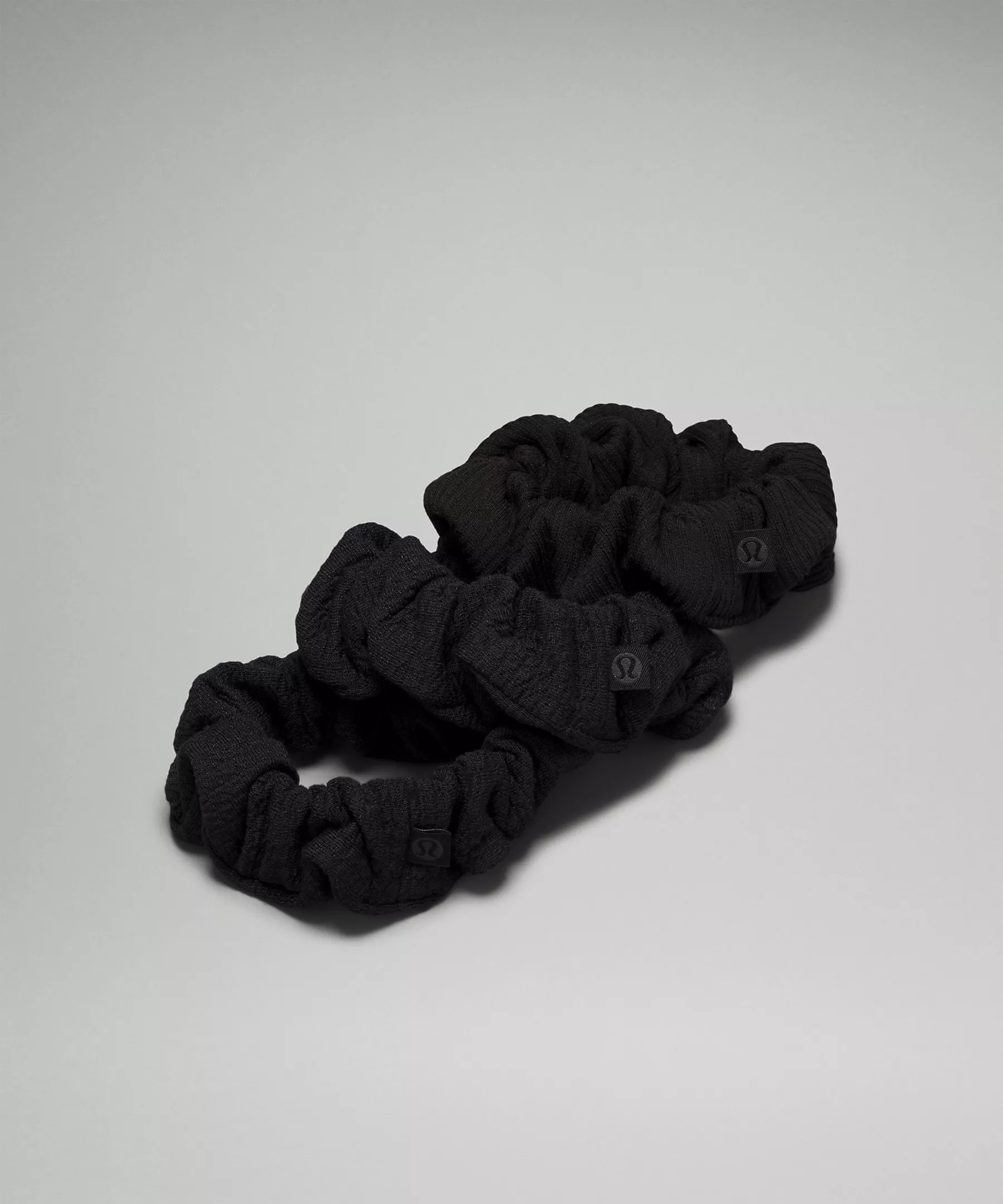 Uplifting Scrunchies Textured *3 Pack | Women's Accessories | lululemon | Lululemon (US)