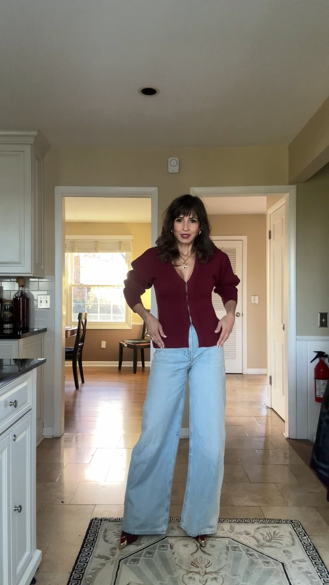 Jeans fit true to size. Shoes fot large. I sized down a full size.

#LTKStyleTip #LTKFindsUnder100 #LTKFindsUnder50