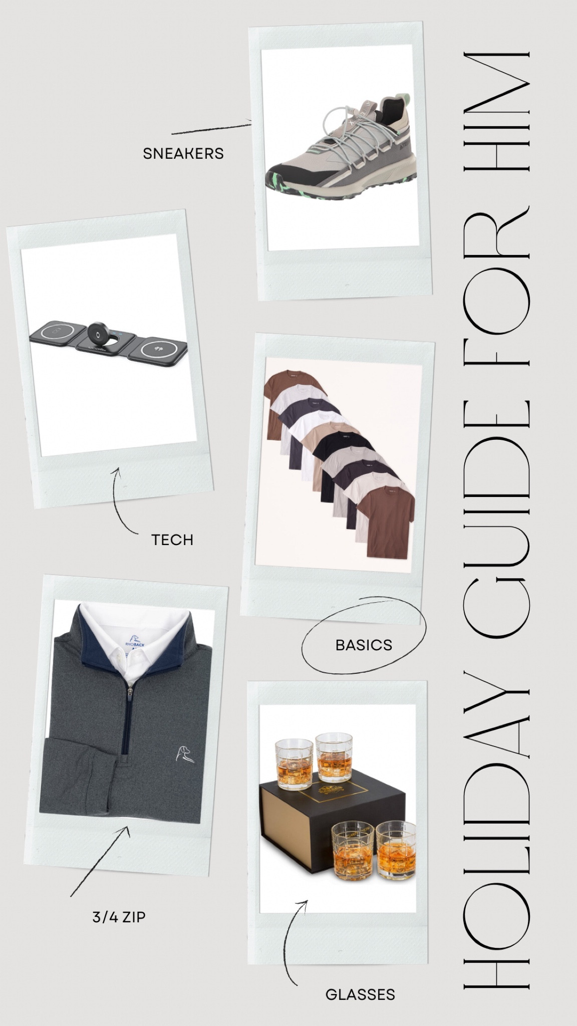 HOLIDAY GIFT GUIDE FOR HIM 
#giftguide #christmasforhim

#LTKHoliday #LTKGiftGuide #LTKHolidaySale