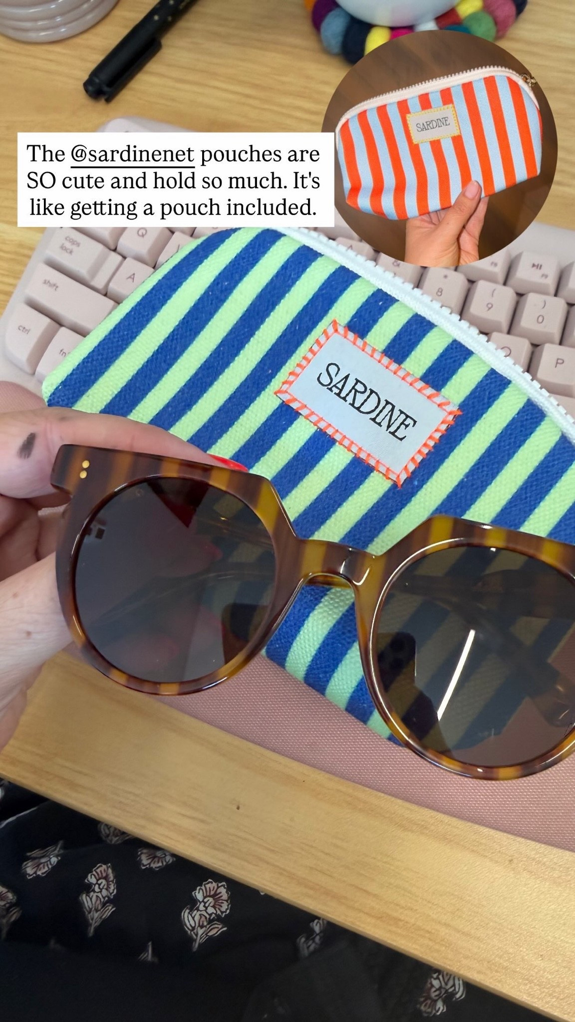 One of our favorite sunglasses brands, Sardine, is 20% off sitewide, AND you can stack for an additional 15% off with our code SISTER15. Their sunglasses come with the cutest little zipper pouches — I’ve repurposed mine as a travel organization pouch!

#LTKSaleAlert #LTKTravel