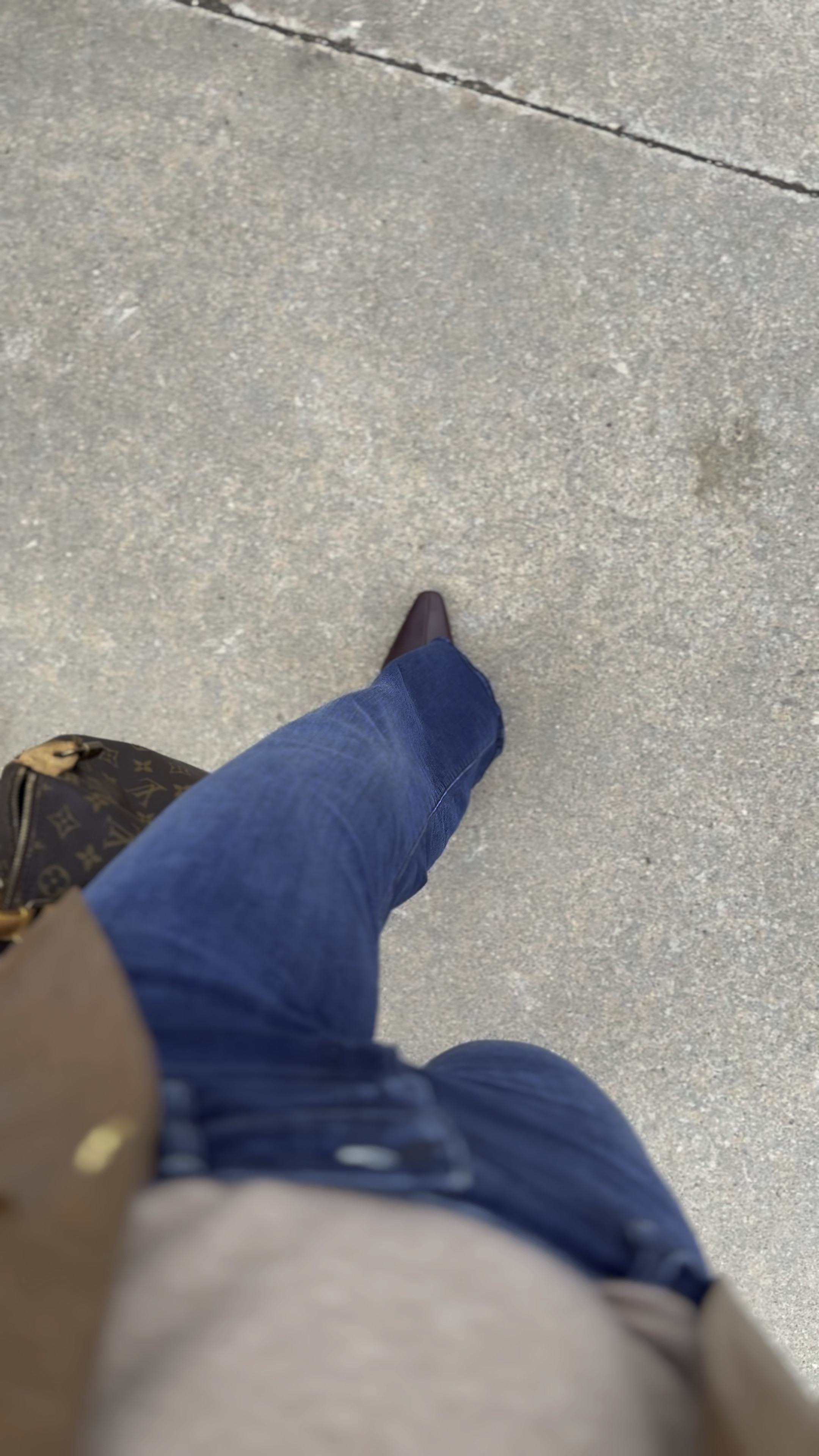 What I wore to church today… dark wash, wide leg jeans, cashmere sweater, blazer, kitten heel
Boot! This is my go to uniform when I want to look pull together & dressier, in jeans! 

#LTKStyleTip #LTKOver40 #LTKSeasonal