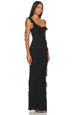 MAJORELLE Teagan Gown in Black from Revolve.com | Revolve Clothing (Global)