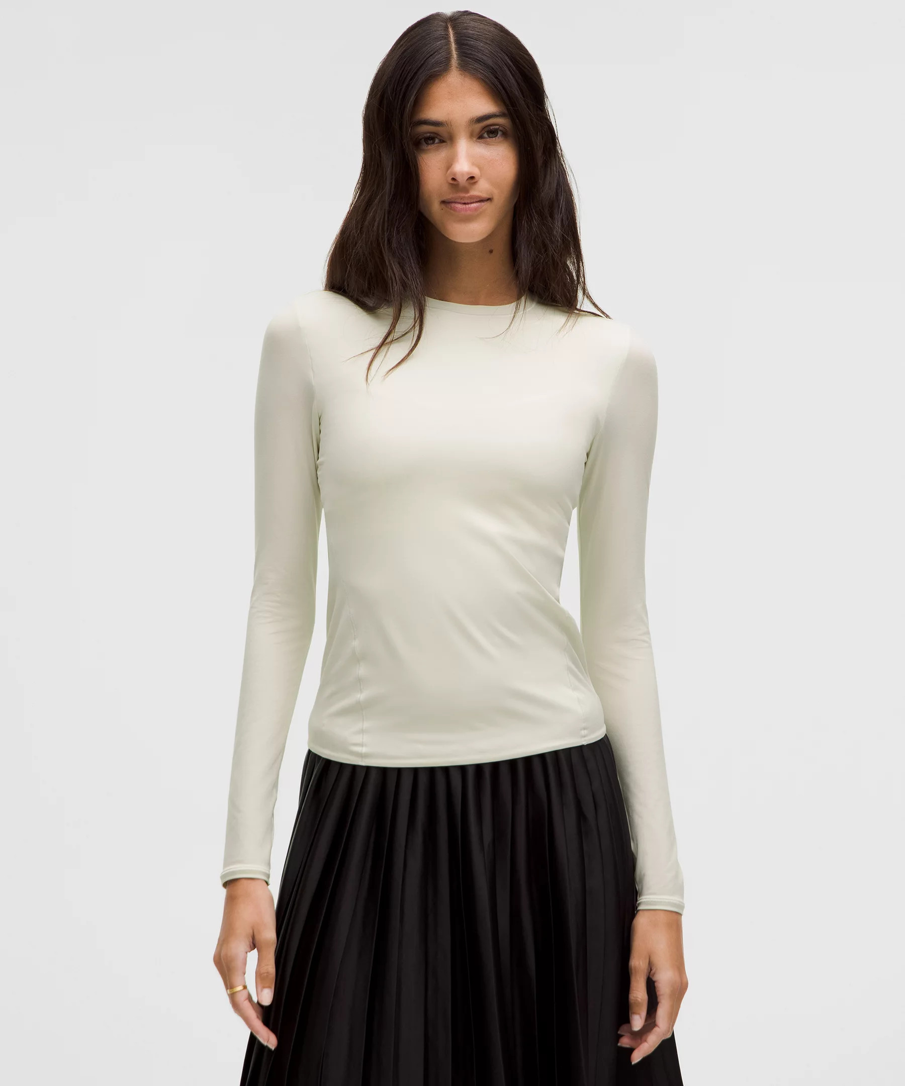 Wundermost Ultra-Soft Nulu Crewneck Long-Sleeve Shirt | Lululemon (US)