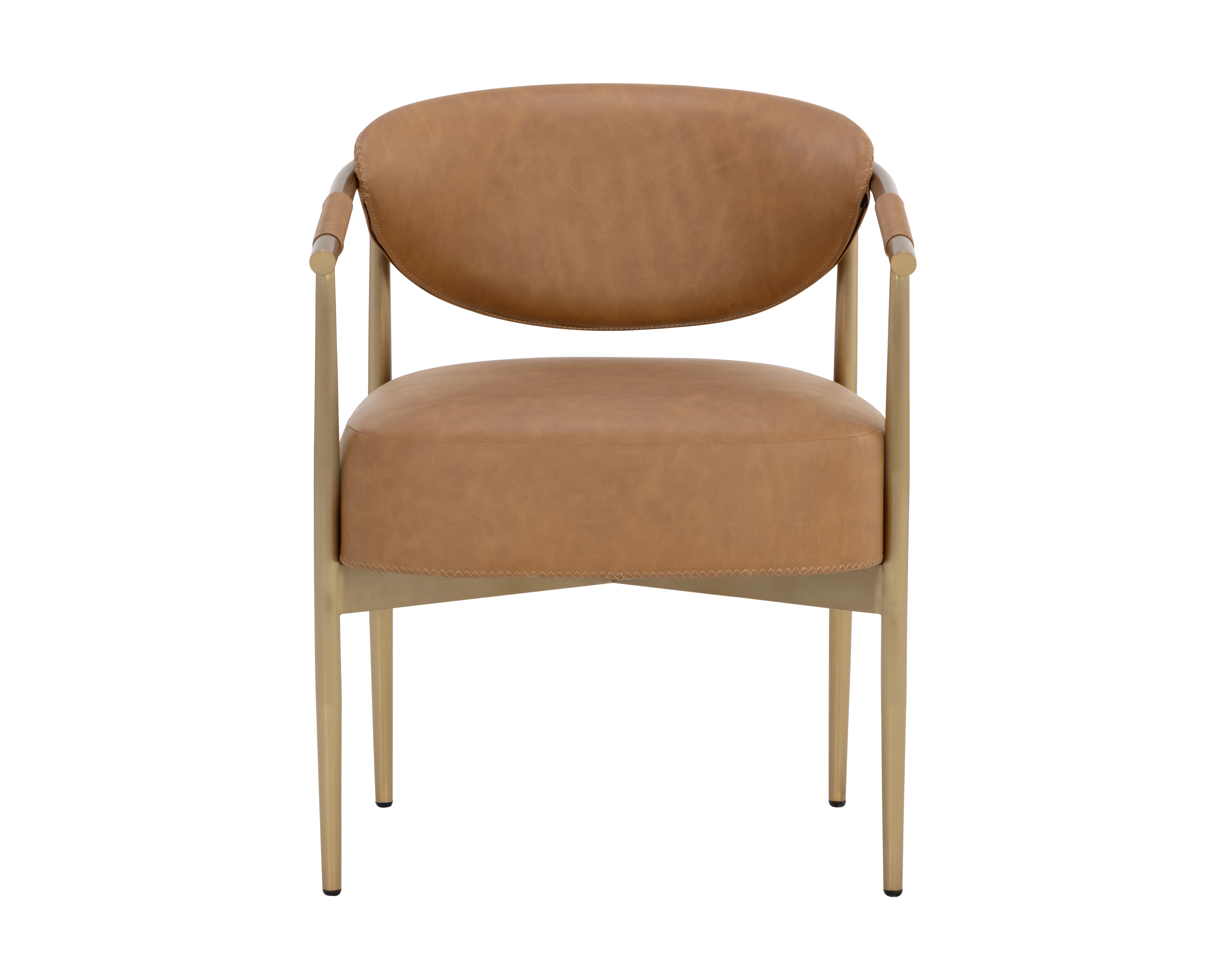HELOISE DINING ARMCHAIR - MILLIKEN COGNAC | Perigold