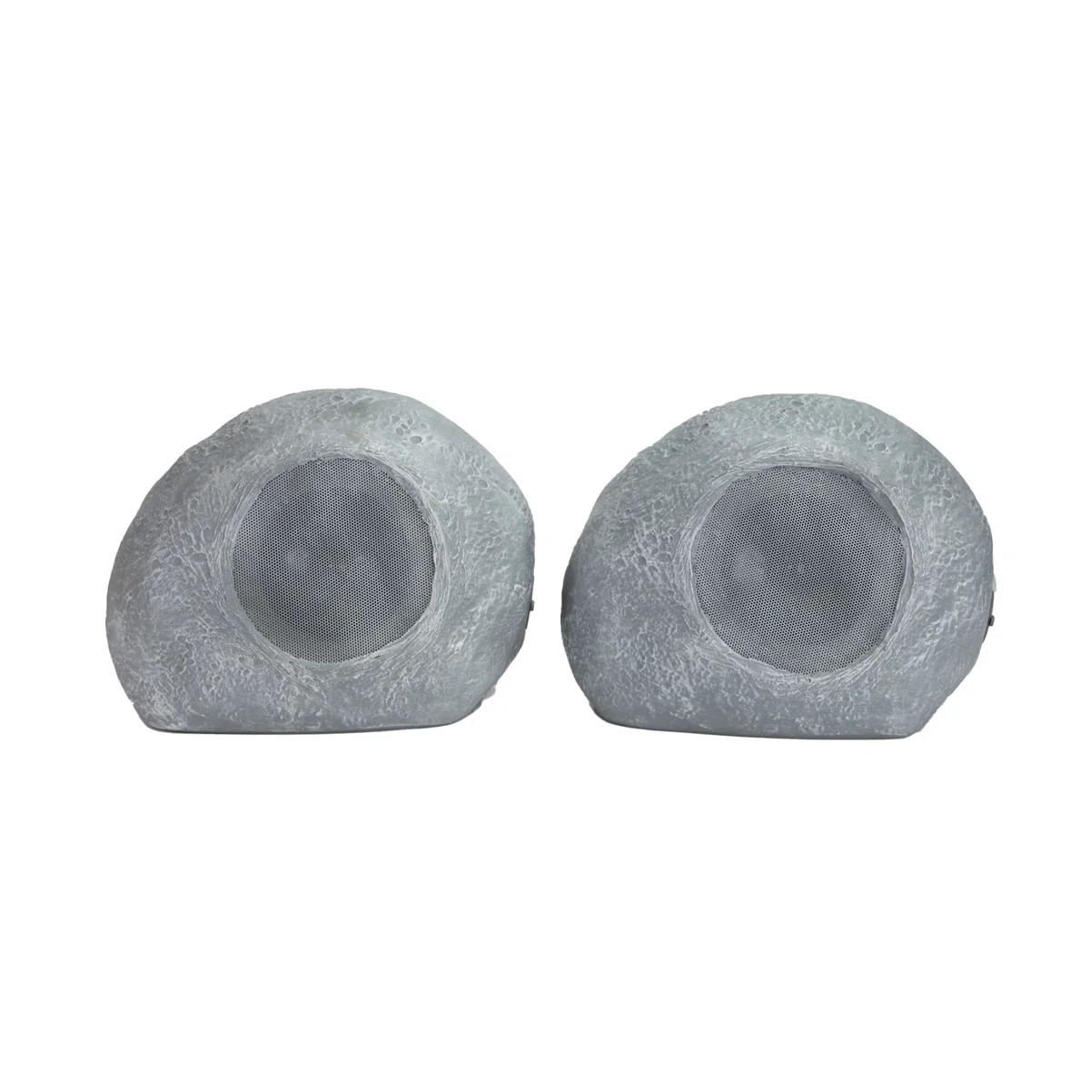 Waterproof Solar Charging Outdoor Mini Pebbles Duo Bluetooth Speakers for Garden Accent | Wayfair North America