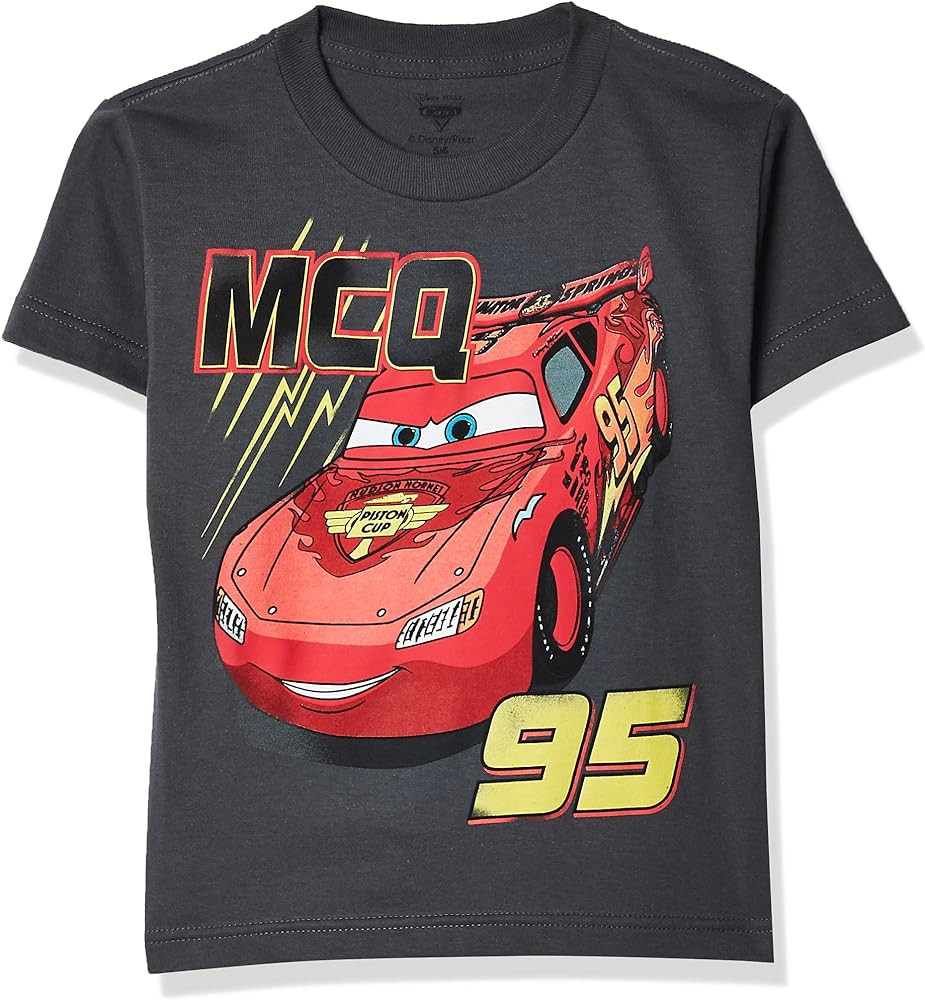 Disney Boys' Cars Lightning McQueen T-Shirt | Amazon (US)