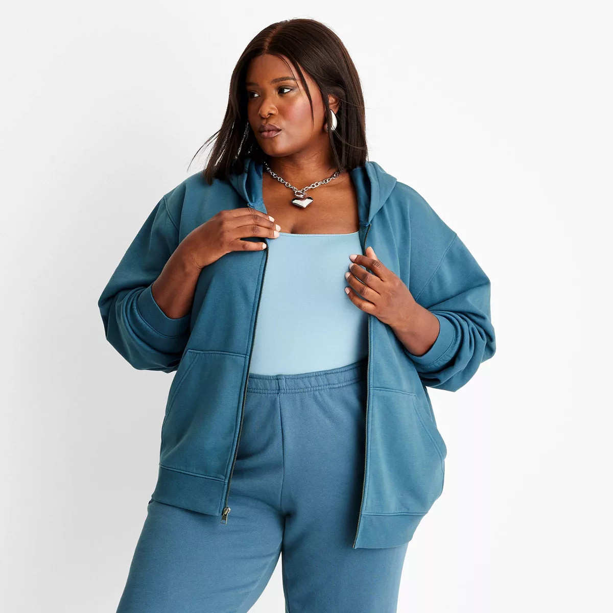 Women's Leisure Studio Zip-Up Hoodie Sweatshirt - Universal Thread™ | Target