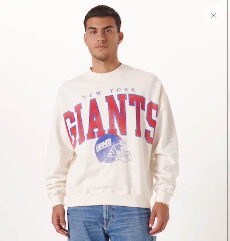 New york best sale giants crewneck