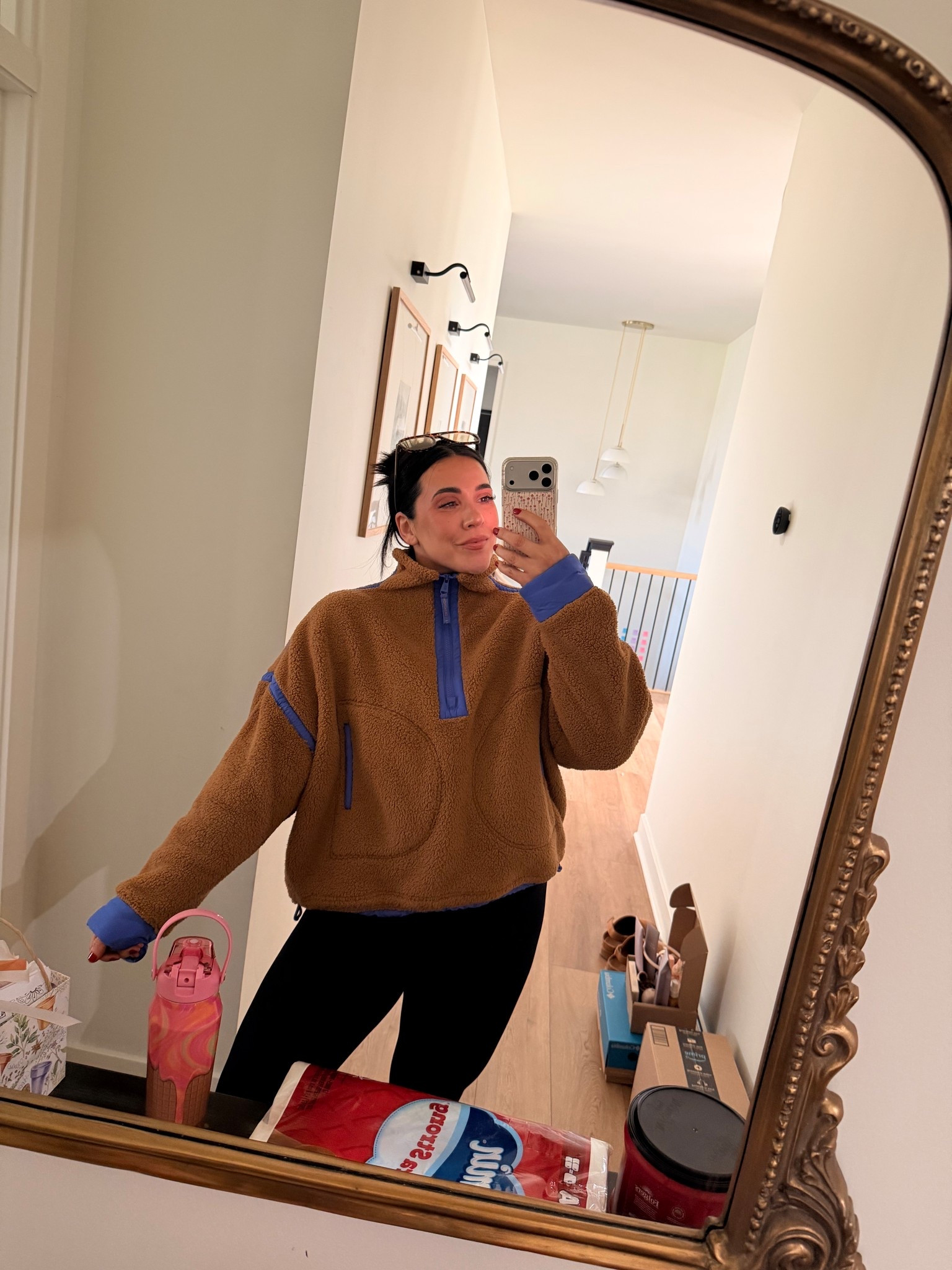 Sherpa size L! I added some similar Amazon options too. Mines FP. 

#LTKootd #LTKmomlife #LTKMidsize